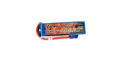 Gens ace Batteria LiPo 6S 22.2V-4000-60C (EC5) 164x46x43mm 690g