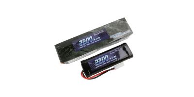 Gens ace Batteria NiMh 7.2V-2200Mah (Tamiya) 135x48x25mm 290g