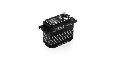 Servo Power HD S25 Brushless Alu Case SSR HV 25kg/0.06s On-Road