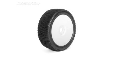 Jetko J Zero Composite Soft 1:8 pre-incollato cerchi Revo bianchi (2)