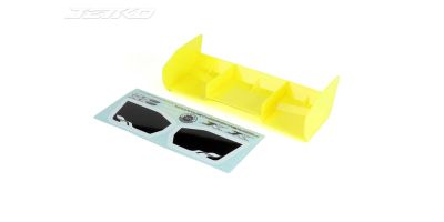 Alettone 1:8 Jetko Plastica - Giallo con adesivi