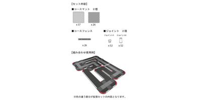Kyosho Mini-Z Grand Prix Pista 50 Estensione (60pz)