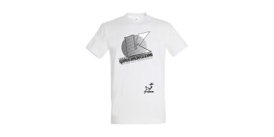 T-Shirt Kyosho K-Circle22 Bianco - M
