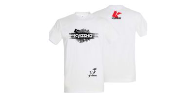 T-Shirt Kyosho K23 Bianco - 3XL