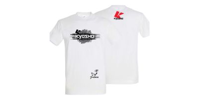 T-Shirt Kyosho K23 Bianco - XS