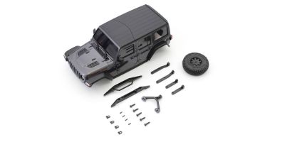 Carrozzeria Jeep Wrangler Rubicon Mini-Z 4X4 MX01 Grey