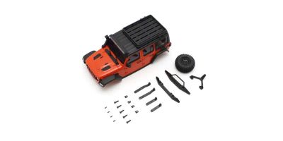 Carrozzeria Jeep Wrangler Rubicon Mini-Z 4X4 MX01 M.Orange 