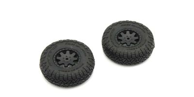 Gomme montate incollate (2) 4Runner Mini-Z 4X4 MX01 - Heavy Weight