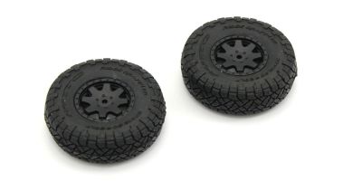 Gomme montate incollate (2) Toyota 4Runner Kyosho Mini-Z 4X4 MX01