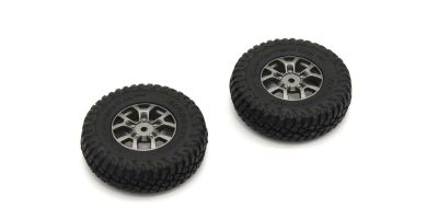 Gomme montate incollate (2) Jimny Mini-Z 4X4 MX01 - Heavy Weight