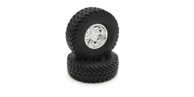 Gomme Montate-Incollate Kyosho Outlaw Rampage Pro (2) Cromo