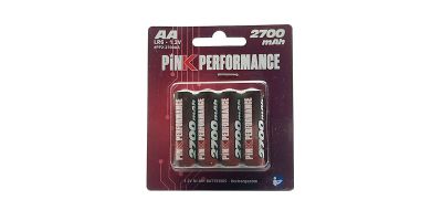 Pink Performance Batteria R6-AA Ni-Mh 2700Mah (4) 50x14mm 120g