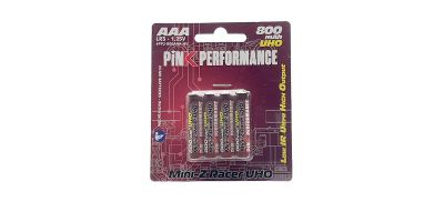 Pink Performance Batteria R3-AAA Ni-Mh 800Mah (4) UHO