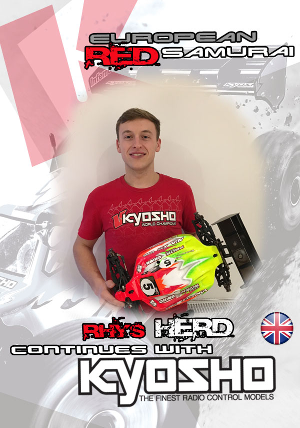 [:en]Rhys Herd continues with Team Kyosho Europe[:fr]Rhys Herd continue avec le Team Kyosho Europe[:de]Rhys Herd continues with Team Kyosho Europe[:]