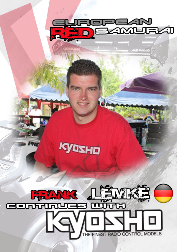 [:fr]Frank Lemke continue avec le Team Kyosho Europe[:de]Frank Lemke continues with Team Kyosho Europe[:]