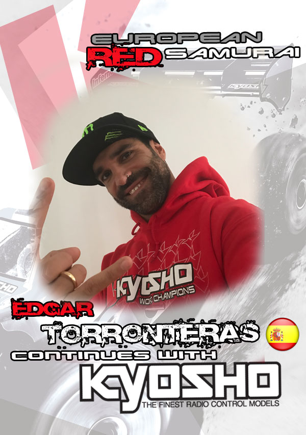 [:en]Edgar Torronteras continues with Team Kyosho Europe[:fr]Edgar Torronteras continue avec le Team Kyosho Europe[:de]Edgar Torronteras continues with Team Kyosho Europe[:]