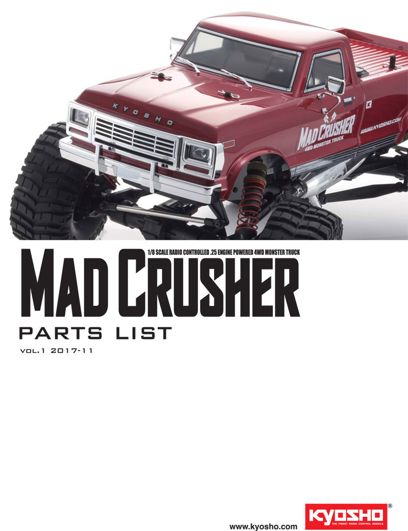#33152 MAD CRUSHER Parts List